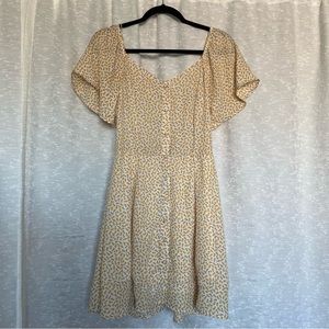 Sienna Sky Yellow Flower Dress